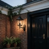 Kingdom Antique Bronze Exterior Wall Light - lifestyle