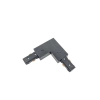 Ailia Track - Single Circuit L Joiner - Black