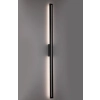 Edgar Linear Wall Light- black large