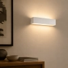 Sania 4 White Wall Light - 3 Sizes - large lifestyle
