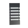 AE-4104BLK Leyden Black Wall Light Front