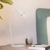 Caminia 1lt Table Lamp - White/Brass 206689N - lifestyle