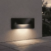HV3329T-BLK Lisca Black 240v LED  Rectangle Wall  - lifestyle