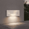HV3229T-WHT Lisca White 240v LED  Rectangle Wall Light - lifestyle