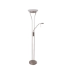 Reed Satin Chrome Mother & Child Uplighter LL-LED-01SC