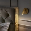 Lodan Brass 1LT Wall Spotlight 3watt 3000K - lifestyle