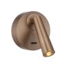 Lodan Copper 1LT Wall Spotlight 3watt 3000K