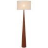Telbix Lighting Lovisa Walnut Floor Lamp