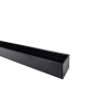 Magnetic Track - 2m Length of Track - Black - Closeup