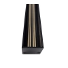 Magnetic Track Black 1m Length - Power rails