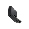 Magnetic Track Fold 6 - 8watt Adjustable spotlight - Black side 1