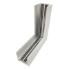 Magnetic Track Inner corner for wall mounting - White