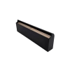 Magnetic Track 12watt Wall Washer 20 - side - Black