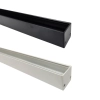 Magnetic Track - 2m Length of Track - Black - white group  - close up 