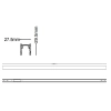 Track dimensions