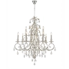 Ailia Imports Magnolia 12lt Chandelier