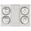 Martec Profile Panel 4 heat bathroom heater