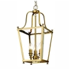Lode Lighting Montana 3 Light Satin Brass Pendant