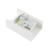 Telbix Lighting Tolard White Ceramic Wall Light Mounting Plate