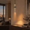 New York Bronze 1LT Pendant - lifestyle