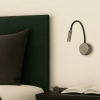 Solio Nickel Interior Wall Light SOLIO WB-NK - lifestyle