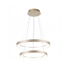 Novara 2 Ring Pendant 90w CCT - champagne