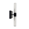 Odette Black 2LT Wall Light AW-2130-BLK