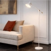 Olav Beige Floor Lamp - lifestyle