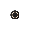 Unios Lighting Orbit 1w 24vdc Steplight Black