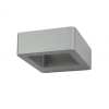 Paver 5w LED Wall Light Silver