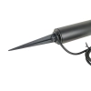 Lumenesk Peti Black Bollard Light - Close up spike