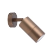CLA PG1ABR1 - Single adjustable Spotlight- Aged Brass  - 1 x GU10 