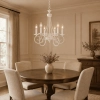 Piermont 6LT White Pendant - AP-1263-6-WHT - lifestyle