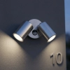 Bondi Twin Spotlight (Sensor) Aluminium 2 x GU10