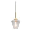 Calibo - Clear Ribbon Glass Pendant - 230mm
