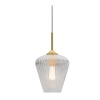 Calibo - Clear Ribbon Glass Pendant - 280mm