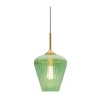 Calibo - Ribbon Glass Pendant - Green - 280mm