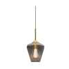 Calibo - Smoke Ribbon Glass Pendant - 230mm
