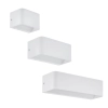 Sania 4 White Wall Light - 3 Sizes 
