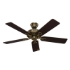 Hunter Fans Savoy 52" Ceiling Fan Amber Bronze with Mahogany Blades
