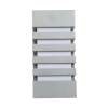 Fiorentino Lighting Sbarra Exterior Bunker Light Silver