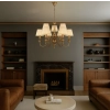 Siedel 9LT Copper Pendant (with Shades) 6+3 design - lifestyle
