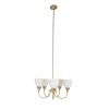 Benson 5 Light Pendant Satin Brass F/Up 1001584 - off