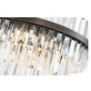 Evelyn 50cm 4LT Chandelier Ant Brass 1001630 - close up 