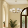Moreno II 8LT Pendant - Aged Gold E14 - lifestyle