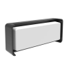 Heka1 13w Dark Grey Exterior Wall Light