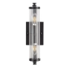 Rockford 2 Light Wall Light Black 1001589 - front
