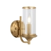 Velden Copper/Clear 1LT Interior Wall Light VELDEN WB-CP