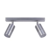 PG2BAR- GU10 Titanium Twin Exterior Bar Light IP44