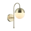 Aro Satin Gold Interior Wall Light ARO2